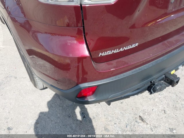 Toyota Highlander Xle V6 2016 5TDKKRFH8GS132483 Image 16