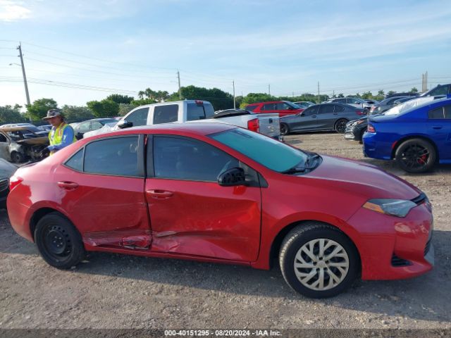 5YFBURHE8JP749654 Toyota COROLLA LE