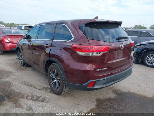 5TDZZRFH7JS278164 Toyota Highlander Le Plus