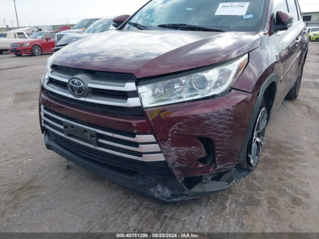 5TDZZRFH7JS278164 Toyota Highlander Le Plus