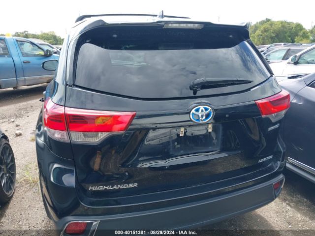 5TDDGRFH5HS023295 Toyota Highlander Hybrid Limited Platinum