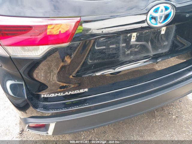 5TDDGRFH5HS023295 Toyota Highlander Hybrid Limited Platinum