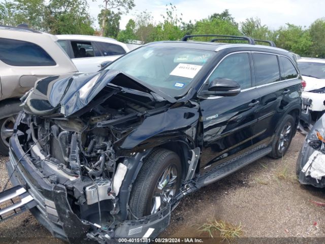 5TDDGRFH5HS023295 Toyota Highlander Hybrid Limited Platinum