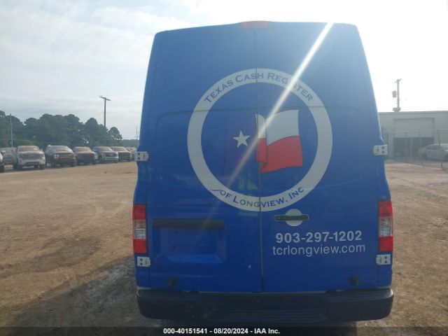 1N6BF0LY0JN811596 Nissan Nv Cargo Nv2500 Hd Sv V6