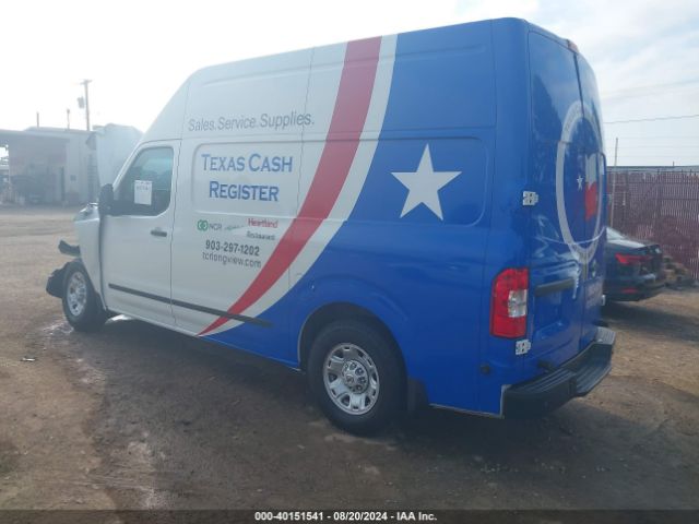 1N6BF0LY0JN811596 Nissan Nv Cargo Nv2500 Hd Sv V6