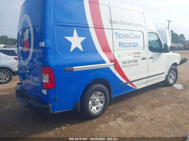 1N6BF0LY0JN811596 Nissan Nv Cargo Nv2500 Hd Sv V6