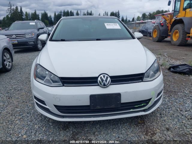 3VW217AUXGM039344 Volkswagen Golf Tsi S 4-door