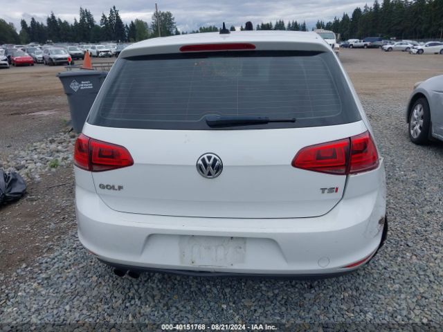 3VW217AUXGM039344 Volkswagen Golf Tsi S 4-door