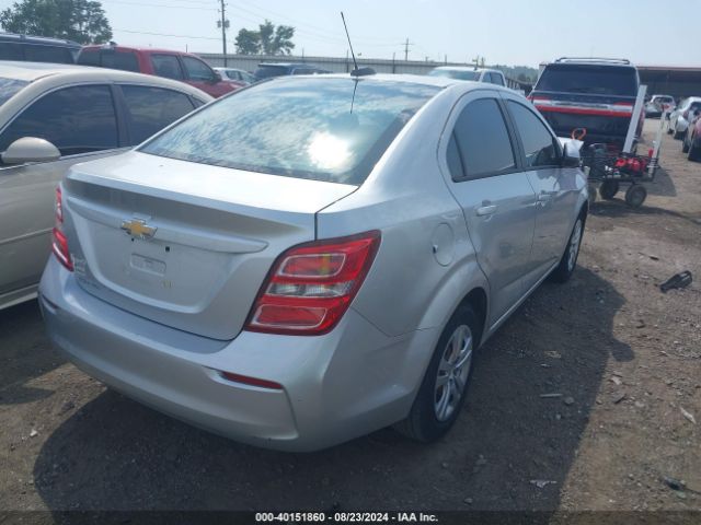 1G1JB5SH6H4111034 Chevrolet Sonic Ls Auto