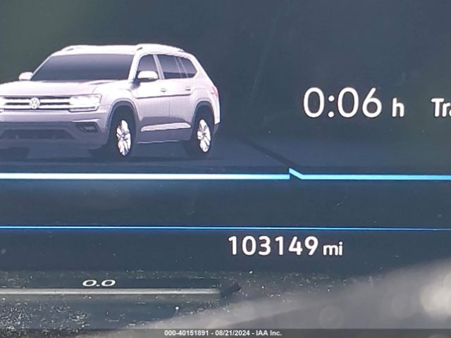 1V2NR2CA3JC584663 Volkswagen Atlas 3.6l V6 Sel Premium