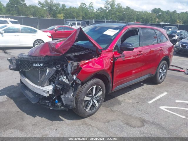 5XYRL4LC1NG134688 KIA SORENTO S