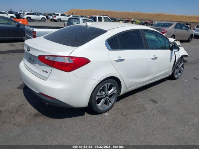 KNAFX4A80G5615966 KIA FORTE EX