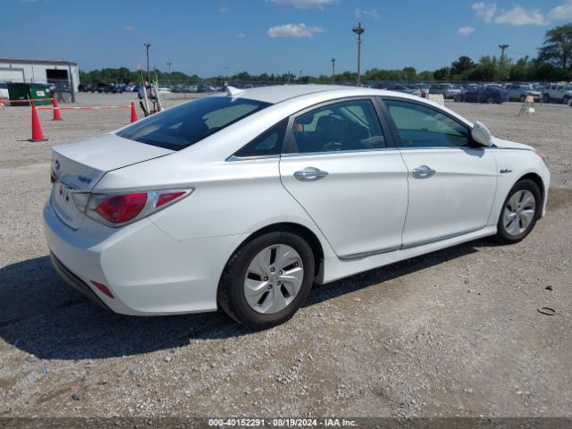 KMHEC4A47EA117593 Hyundai SONATA HYBRID