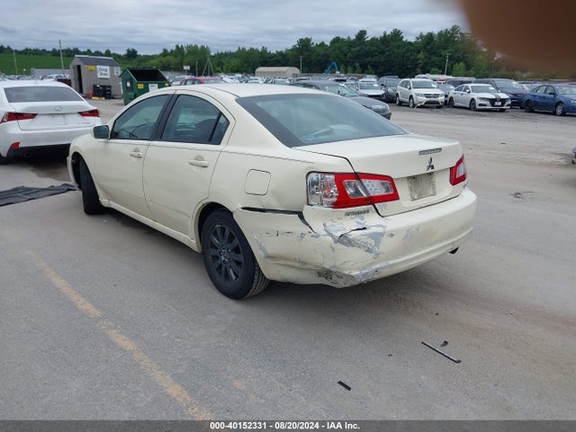 2009 MITSUBISHI GALANT 4A3AB36F49E040655 Photo 2