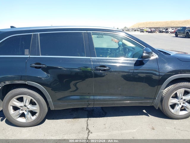 5TDDKRFHXES009161 Toyota Highlander Limited V6