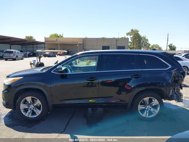 5TDDKRFHXES009161 Toyota Highlander Limited V6