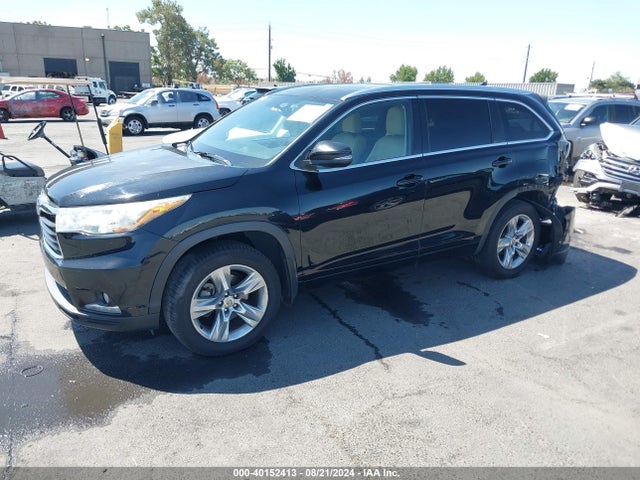 5TDDKRFHXES009161 Toyota Highlander Limited V6