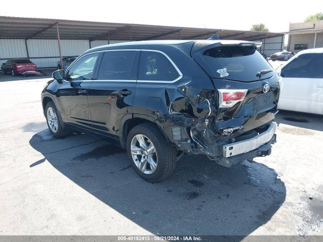 5TDDKRFHXES009161 Toyota Highlander Limited V6