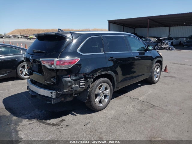 5TDDKRFHXES009161 Toyota Highlander Limited V6