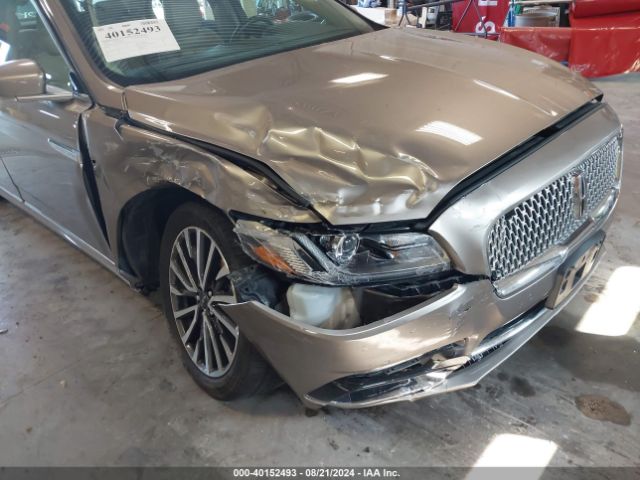 1LN6L9TK3K5607594 Lincoln Continental Select