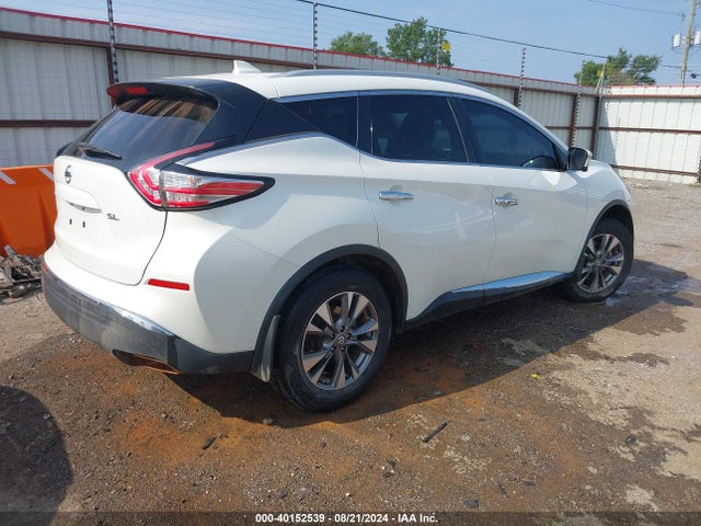 Nissan MURANO SL 2018 5N1AZ2MG4JN107064 Image 4