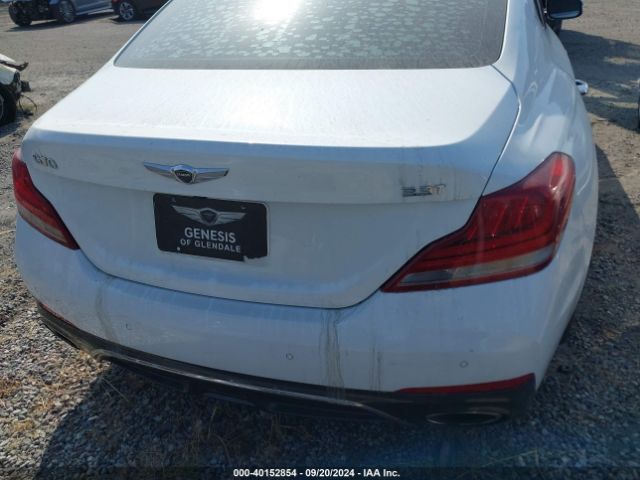 KMTG74LEXLU059726 Genesis G70 3.3t Rwd