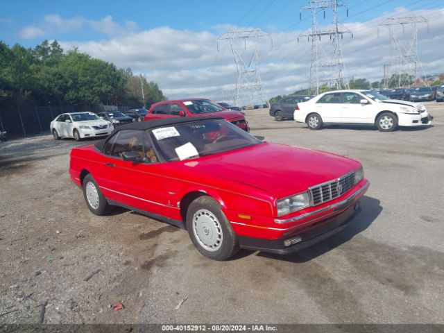 1988 CADILLAC ALLANTE 1G6VR3175JU102013