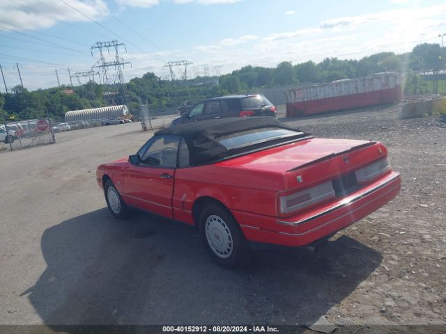 1988 CADILLAC ALLANTE 1G6VR3175JU102013 Photo 2