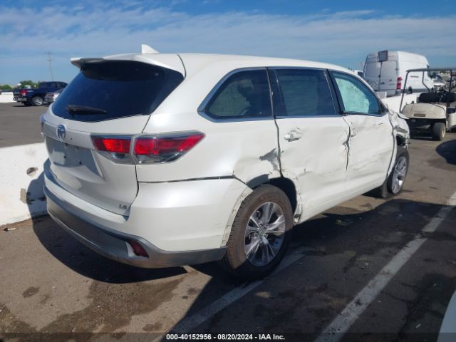 5TDZKRFH9ES018925 Toyota Highlander Le Plus V6