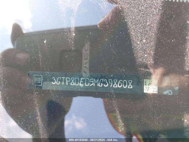 3GTP8DED5MG398608 GMC Sierra 1500 2wd  Short Box Slt