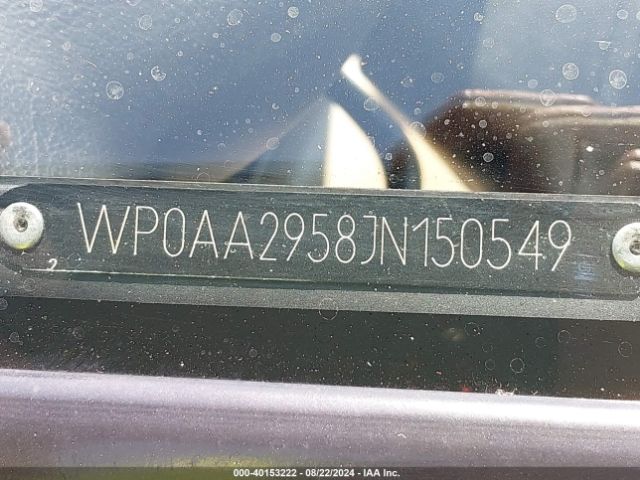 1988 PORSCHE 944 WP0AA2958JN150549 Photo 8