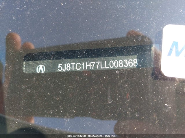 5J8TC1H77LL008368 Acura Rdx Advance Package