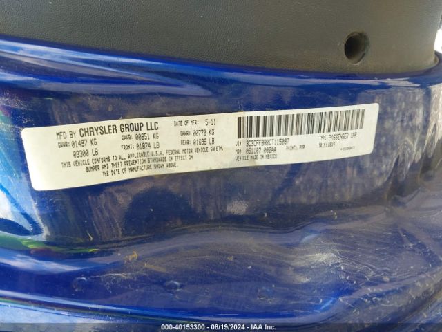 2012 FIAT 500 3C3CFFBR0CT115087 Photo 8