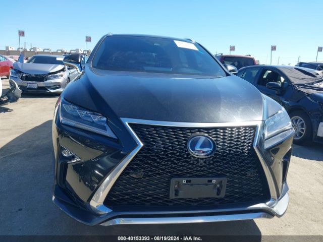 2T2BGMCAXKC034256 Lexus Rx 450h F Sport