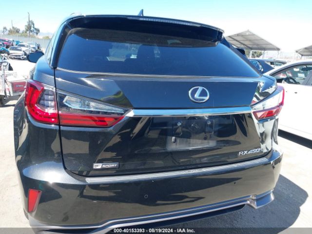 2T2BGMCAXKC034256 Lexus Rx 450h F Sport