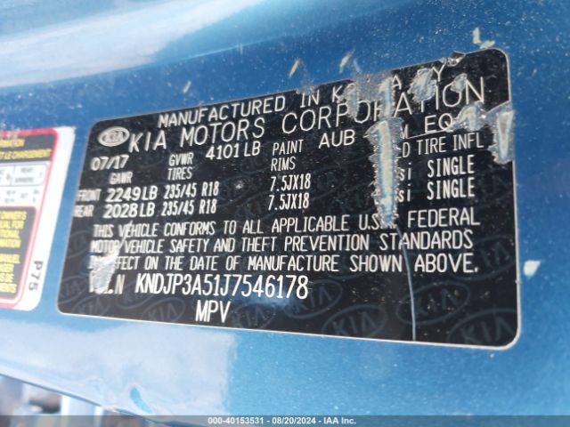 KNDJP3A51J7546178 KIA SOUL +