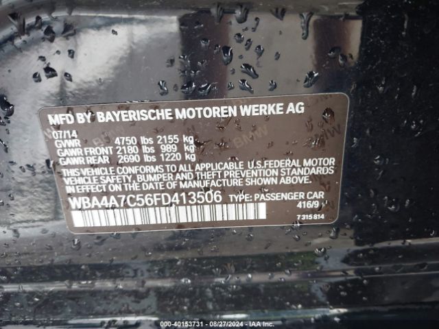 WBA4A7C56FD413506 BMW 428 Gran Coupe Xdrive