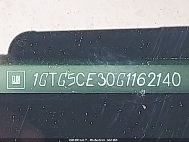 1GTG5CE30G1162140 GMC CANYON SLE