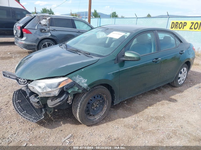 Toyota COROLLA LE 2016 2T1BURHE1GC555847 Image 2