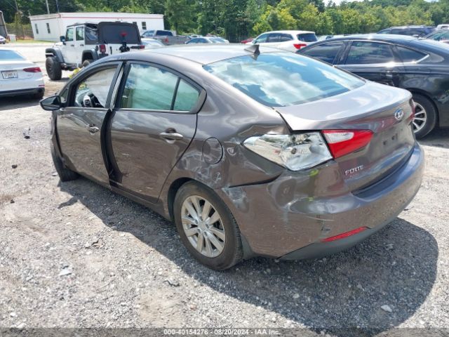 KNAFX4A66E5195917 KIA FORTE LX