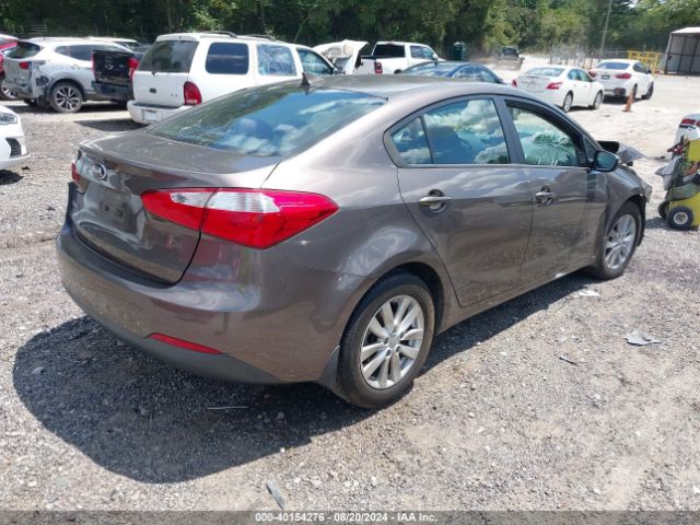 KNAFX4A66E5195917 KIA FORTE LX