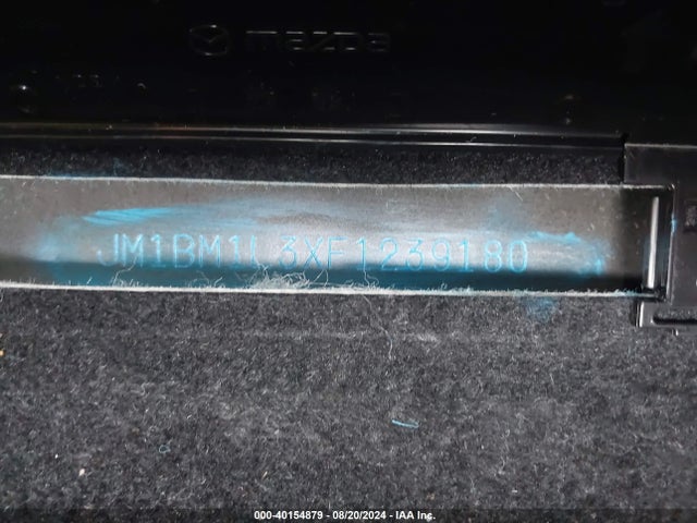 JM1BM1L3XF1239180 Mazda Mazda3 S Touring