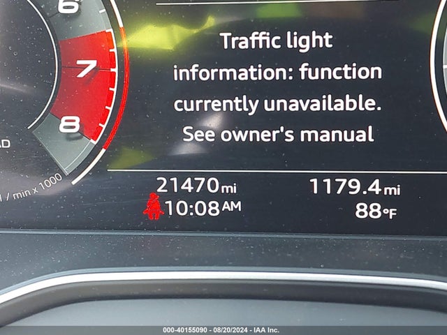 WA1B4AFY8M2049466 Audi Sq5 Premium Plus Tfsi Quattro Tiptronic