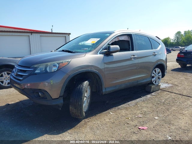 Honda Cr-v Ex-l 2014 2HKRM4H74EH641778 Image 2