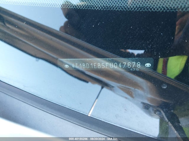Toyota Avalon Hybrid Limited 2015 4T1BD1EB5FU047678 Image 9