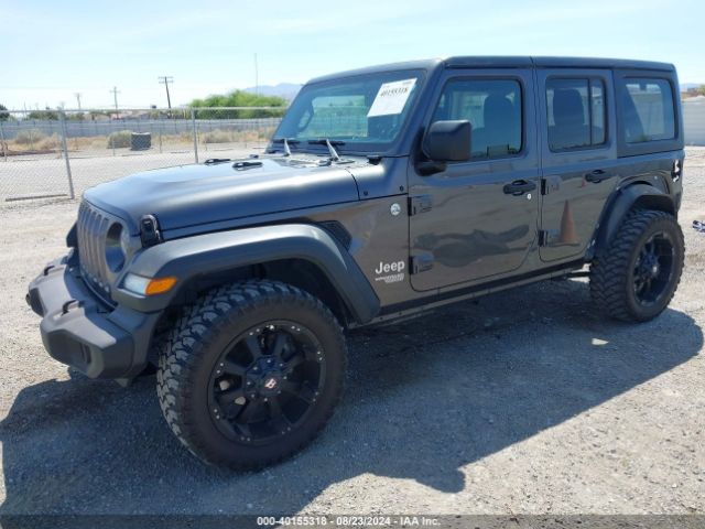 1C4HJXDG7JW123499 Jeep Wrangler Unlimited Sport S 4x4