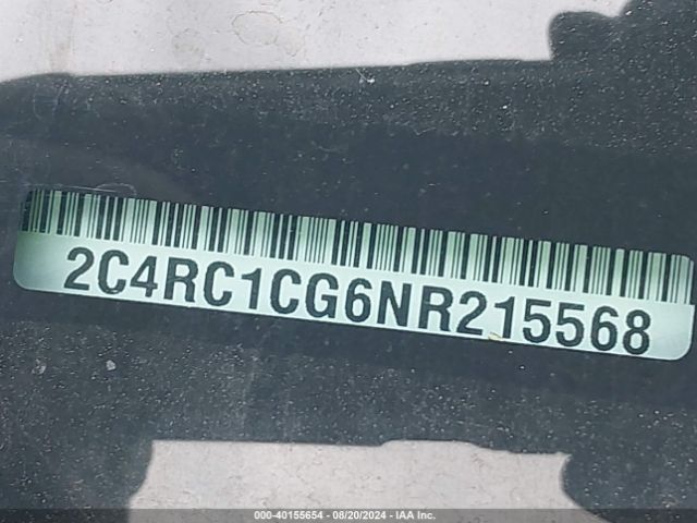 2C4RC1CG6NR215568 Chrysler Voyager Lx
