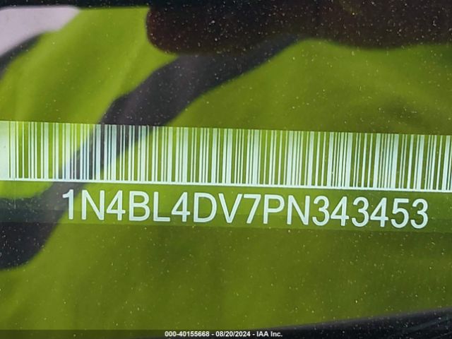 1N4BL4DV7PN343453 Nissan Altima Sv Fwd