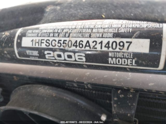 2006 HONDA VTX1300 1HFSC55046A214097 Photo 9