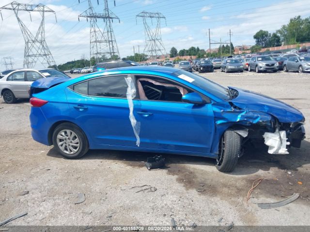 KMHD74LFXHU372062 Hyundai ELANTRA SE